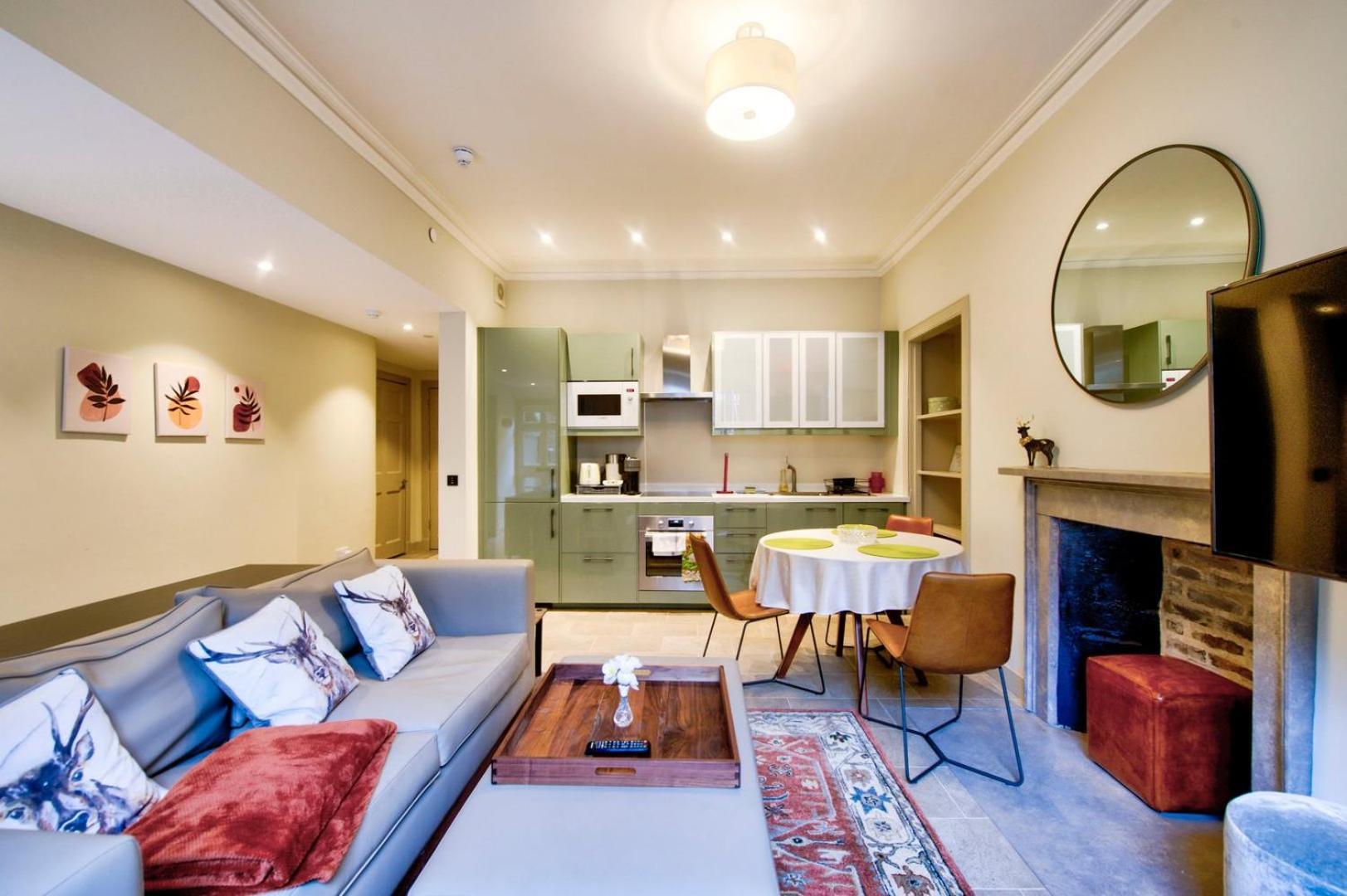 エディンバラGuestready - Manor Place Basementアパートメント エクステリア 写真
